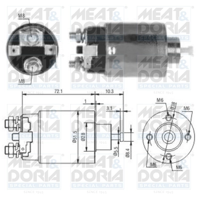 Solenoid Switch, starter